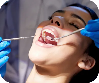 Dental cleanings and exams